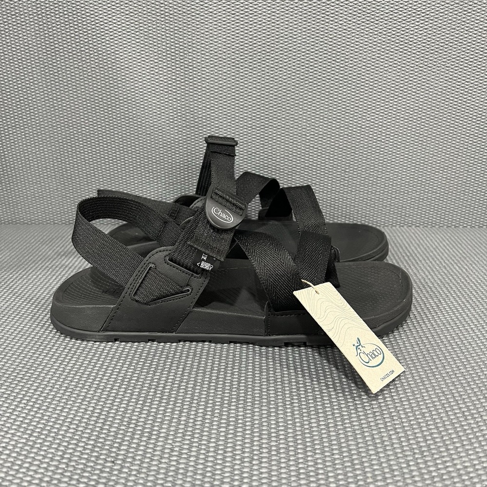 Chaco Lowdown 2 Adjustable Sandal Black JCH107847 Toe Loop Heel Strap Mens Sz 11